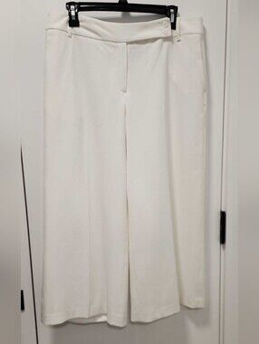 Margaret Frances Cropped Wide-Leg Trousers Size - 12